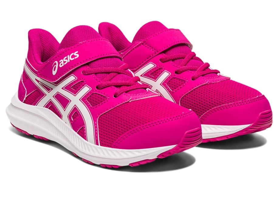 ASICS JOLT 4 Pre-School Kids' Running Shoes - Pink Rave/White