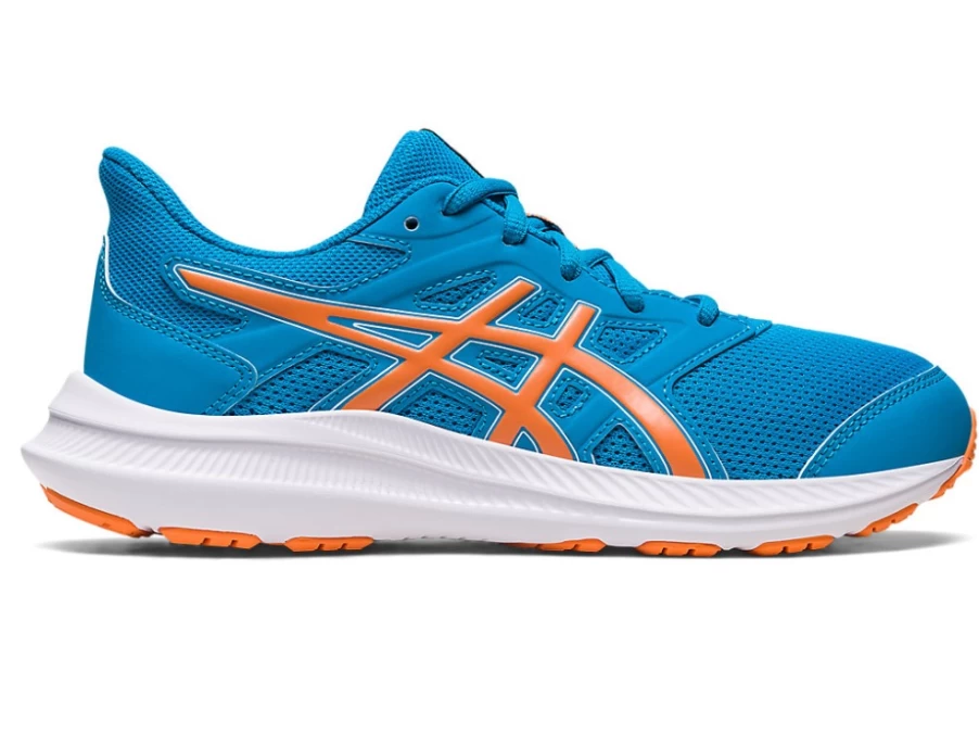 ASICS JOLT 4 Kids' Running Shoes - Island Blue/Sun Peach - Grade School Sneakers