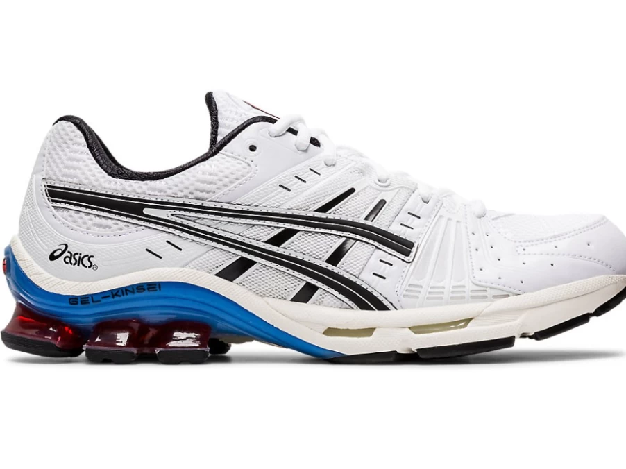 ASICS GEL-KINSEI OG Men's Running Shoes - White/Black - Premium Cushioning & Support