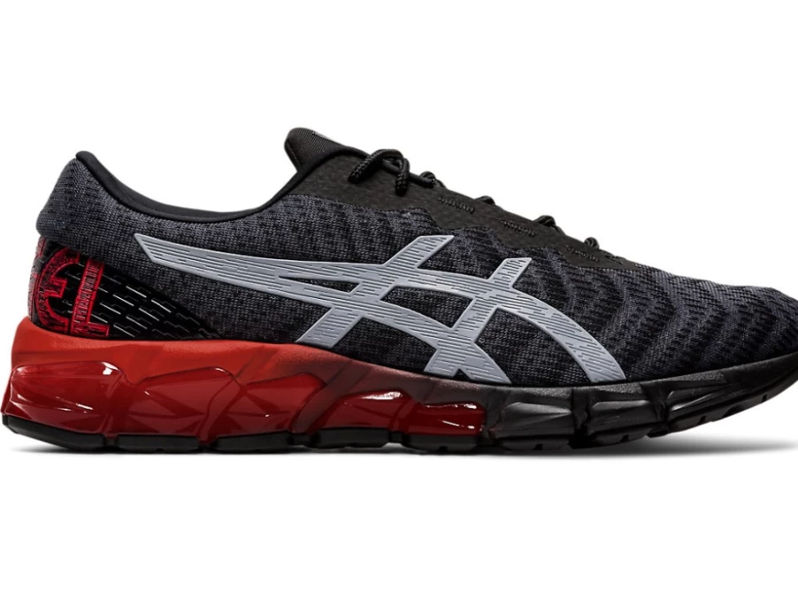 ASICS Men's GEL-QUANTUM 180 5 Running Shoes - Black/Sheet Rock