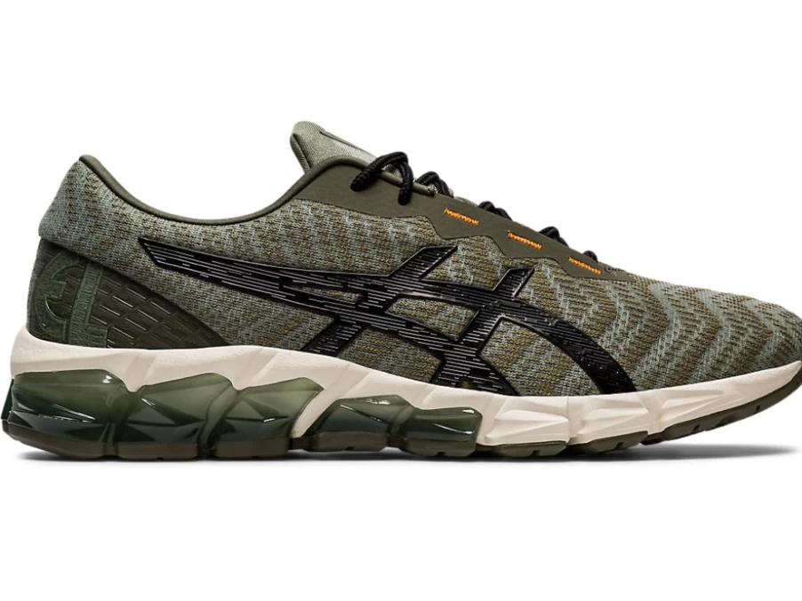 ASICS Men's GEL-QUANTUM 180 5 Running Shoes - Mantle Green/Black