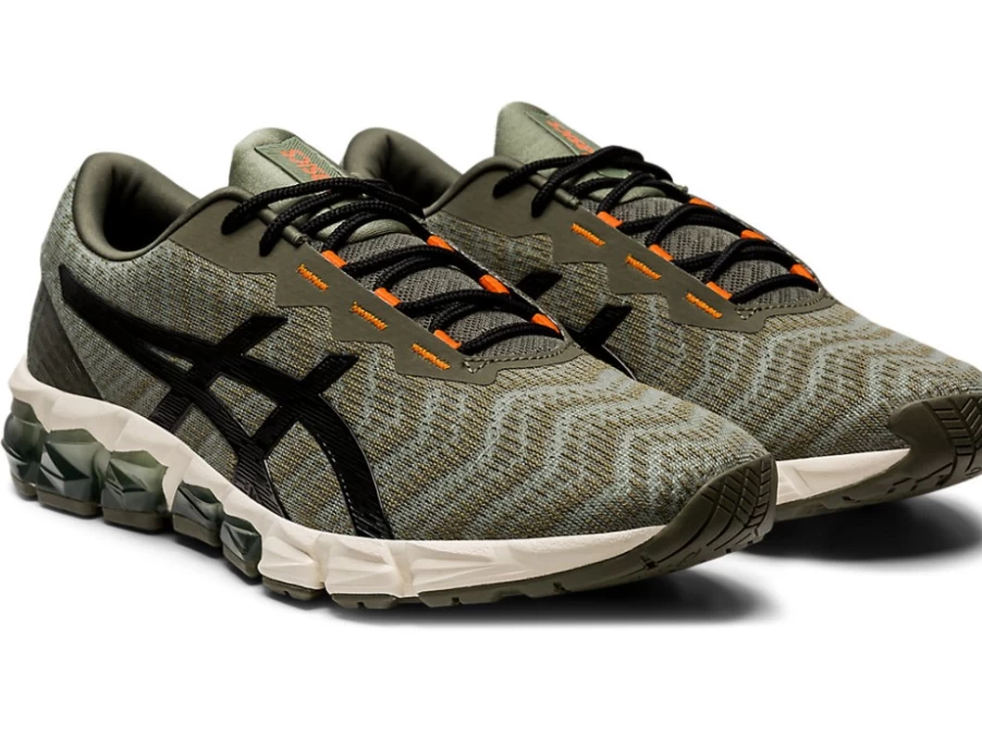 ASICS Men's GEL-QUANTUM 180 5 Running Shoes - Mantle Green/Black