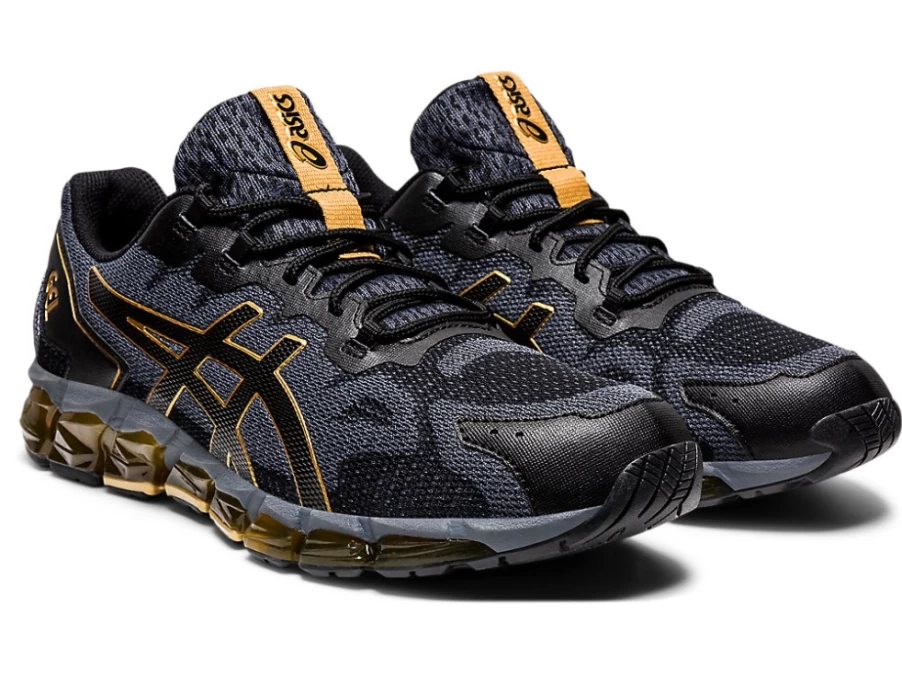 ASICS GEL-QUANTUM 360 6 Unisex Running Shoes - Metropolis/Black - Cushioned Support for Men & Women