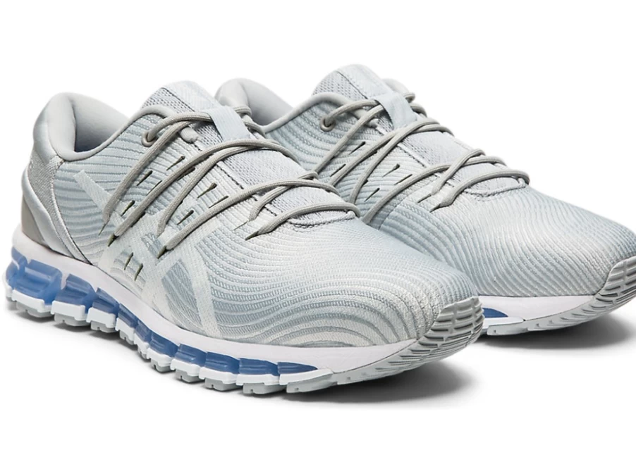 ASICS Women's GEL-Quantum 360 4 Running Shoes - Mid Grey/Glacier Grey