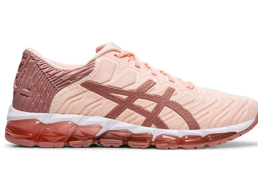 ASICS Women's GEL-QUANTUM 360 5 Running Shoes in Breeze/Umeboshi Color