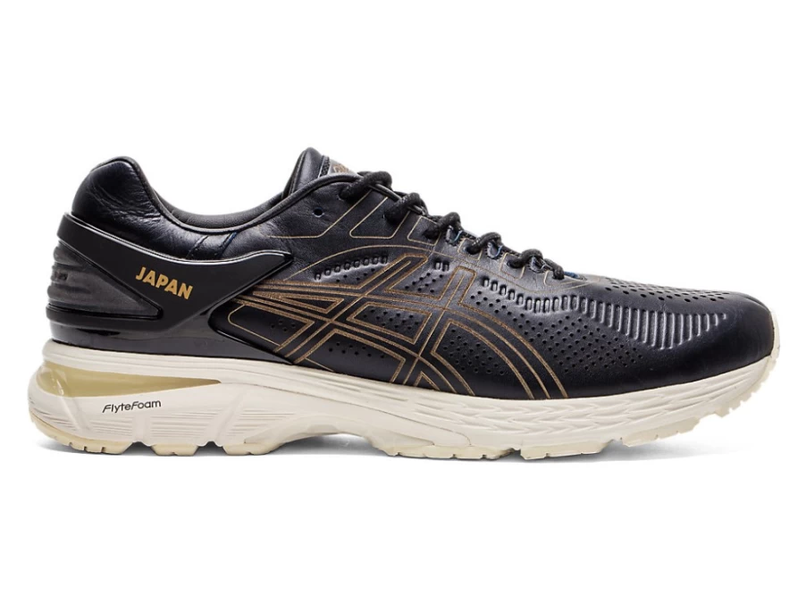 ASICS GEL-KAYANO 25 SPS Unisex Running Shoes - Black/Black - Stability & Cushioning Support