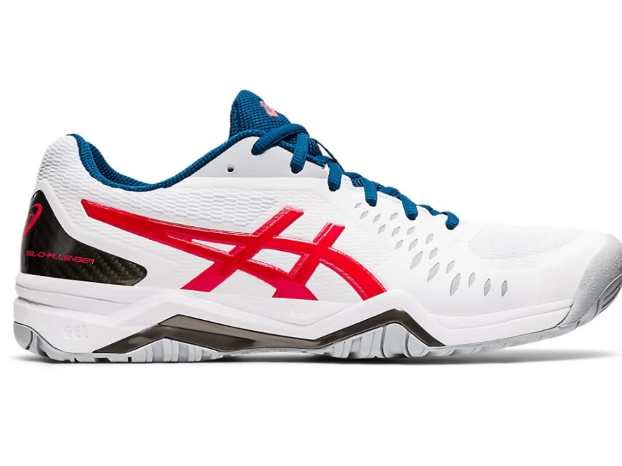 ASICS GEL-Challenger 12 Men's Running Shoes - White/Classic Red