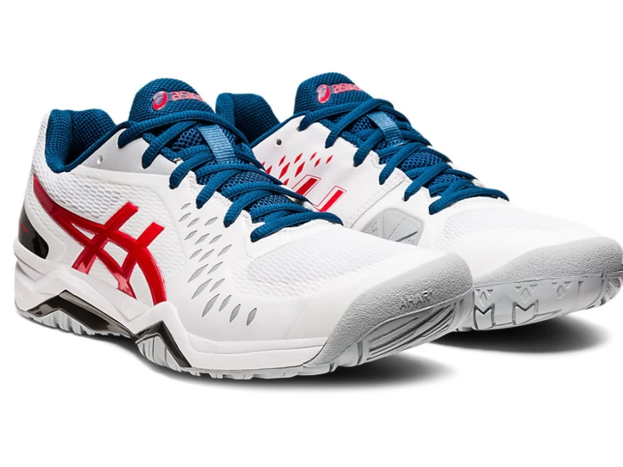 ASICS GEL-Challenger 12 Men's Running Shoes - White/Classic Red