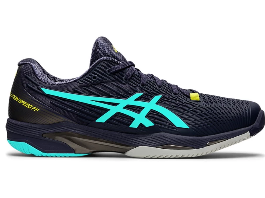 ASICS Men's SOLUTION SPEED FF Tennis Shoes - Indigo Fog/Ice Mint