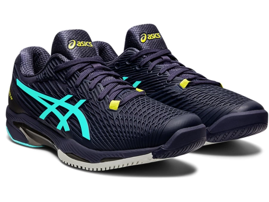 ASICS Men's SOLUTION SPEED FF Tennis Shoes - Indigo Fog/Ice Mint