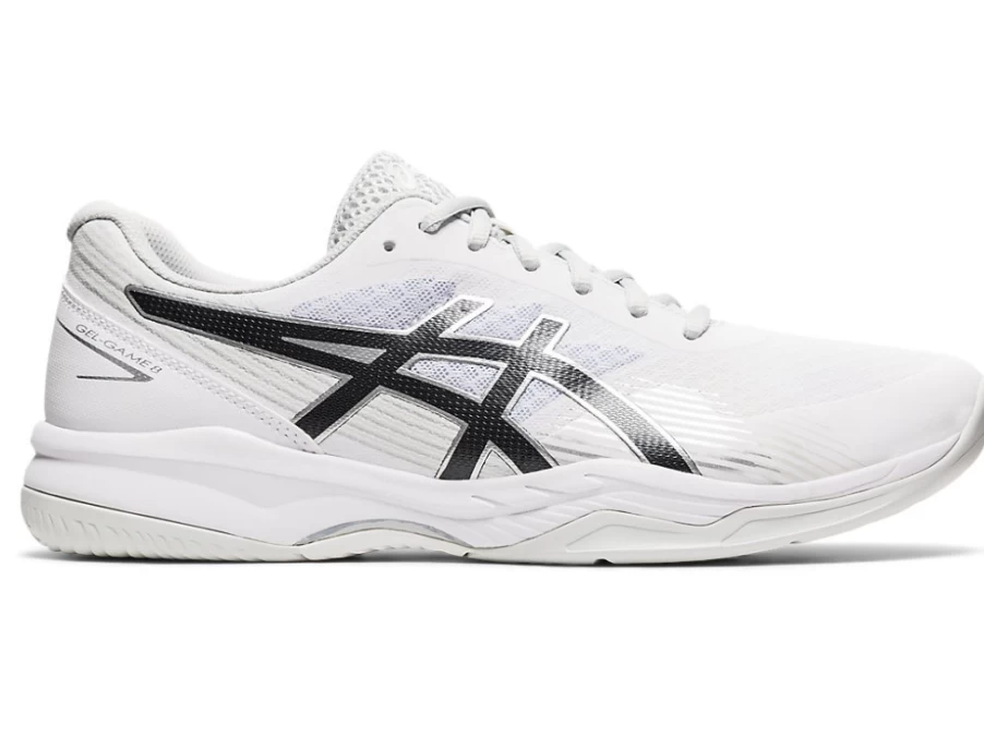 ASICS Men's GEL-GAME 8 Tennis Shoes - White/Black