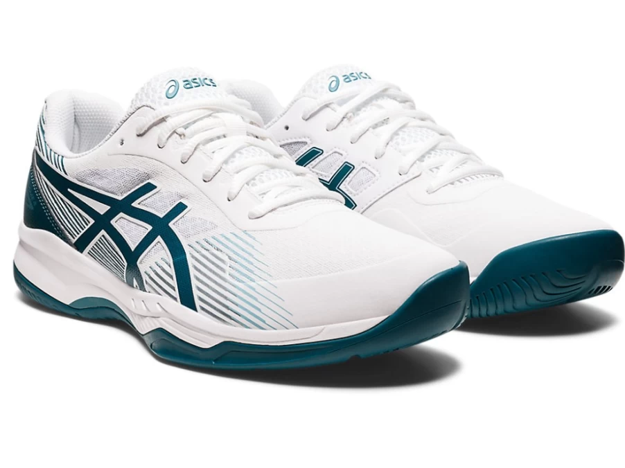 ASICS GEL-GAME 8 Men's Tennis Shoes - White/Velvet Pine