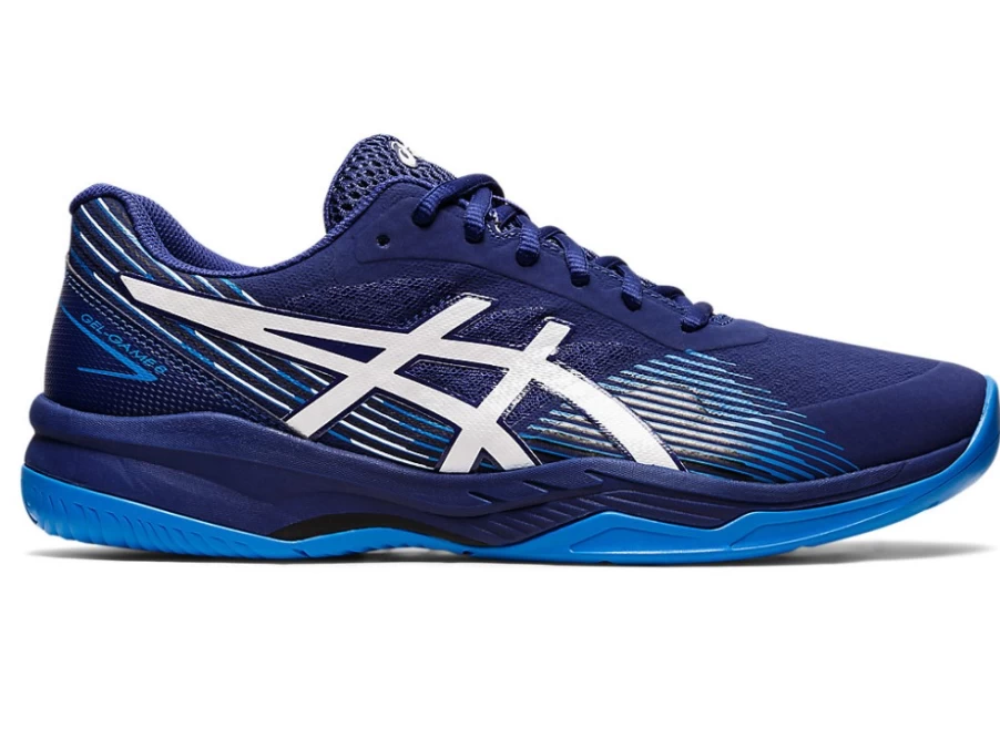 ASICS GEL-GAME 8 Men's Tennis Shoes - Dive Blue/White - High-Performance Athletic Footwear
