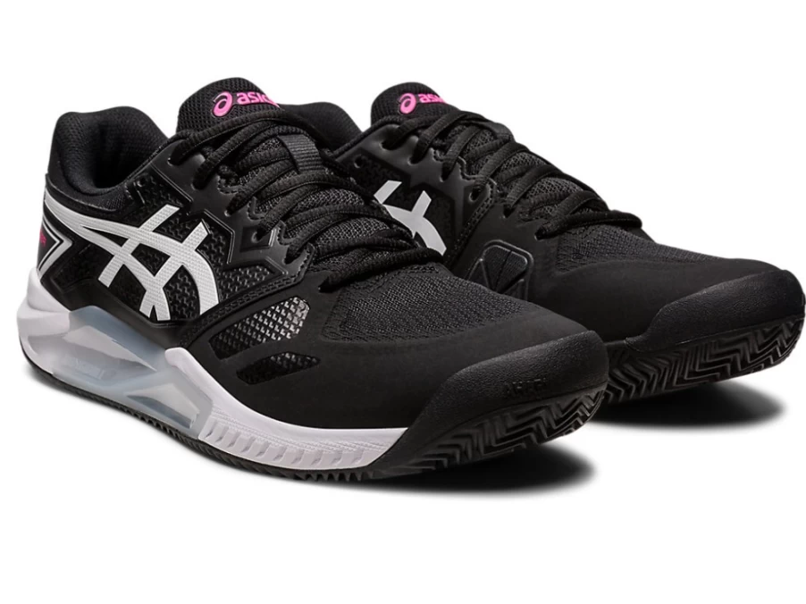 ASICS GEL-Challenger 13 Clay Tennis Shoes for Men - Black/Hot Pink