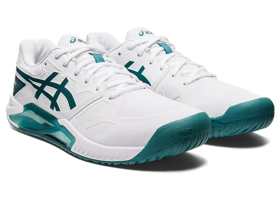 ASICS GEL-Challenger 13 Men's Running Shoes in White/Velvet Pine - Lightweight Cushioned Sneakers for Training & Road Running