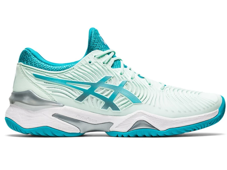 ASICS Women's COURT FF 2 Tennis Shoes in Bio Mint/Lagoon