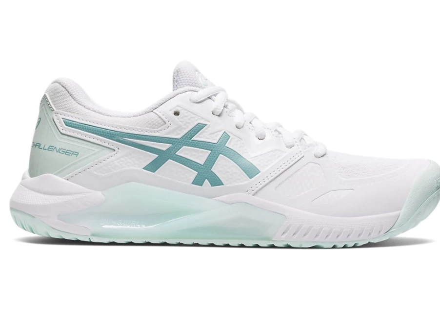 ASICS GEL-Challenger 13 Women's Running Shoes - White/Smoke Blue