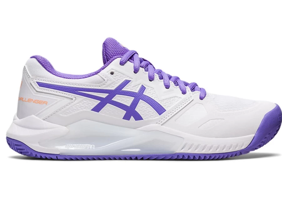 ASICS GEL-Challenger 13 Clay Women's Tennis Shoes - White/Amethyst