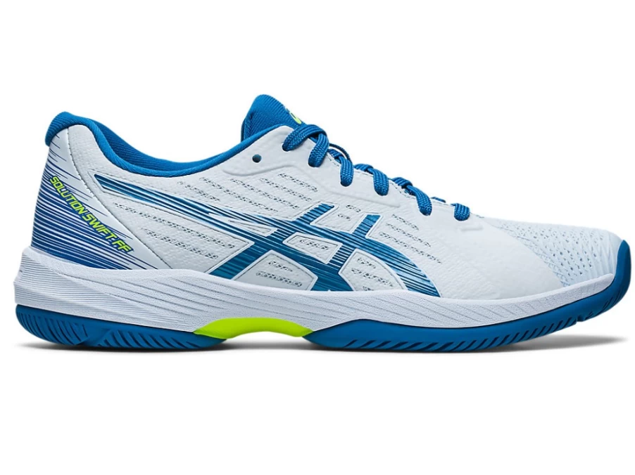 ASICS Women's SOLUTION SWIFT FF Tennis Shoes in Sky/Reborn Blue