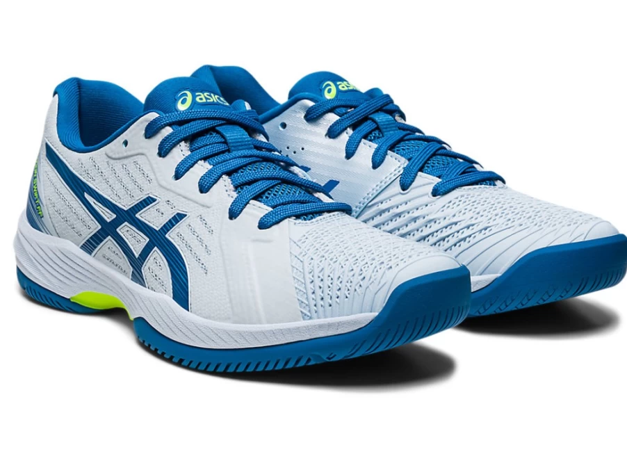 ASICS Women's SOLUTION SWIFT FF Tennis Shoes in Sky/Reborn Blue