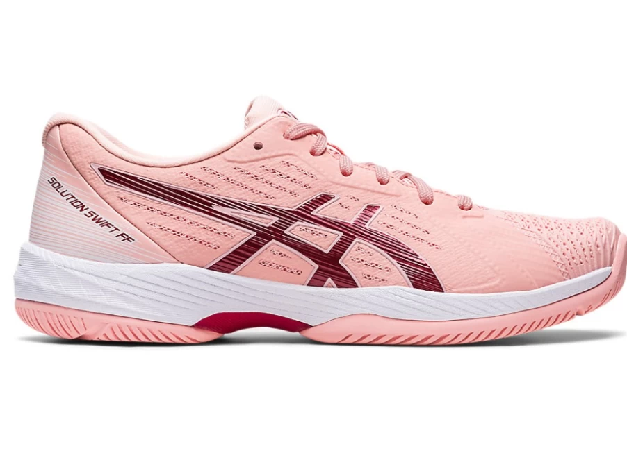 ASICS SOLUTION SWIFT FF Women's Shoes in Frosted Rose/Cranberry