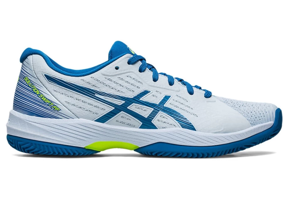 ASICS Women's SOLUTION SWIFT FF CLAY Tennis Shoes in Sky/Reborn Blue