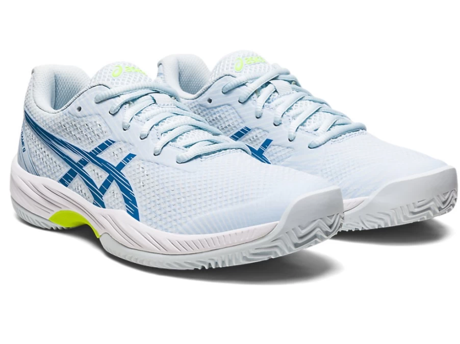 ASICS GEL-GAME 9 Women's Tennis Shoes - Sky/Reborn Blue, Clay Court Support