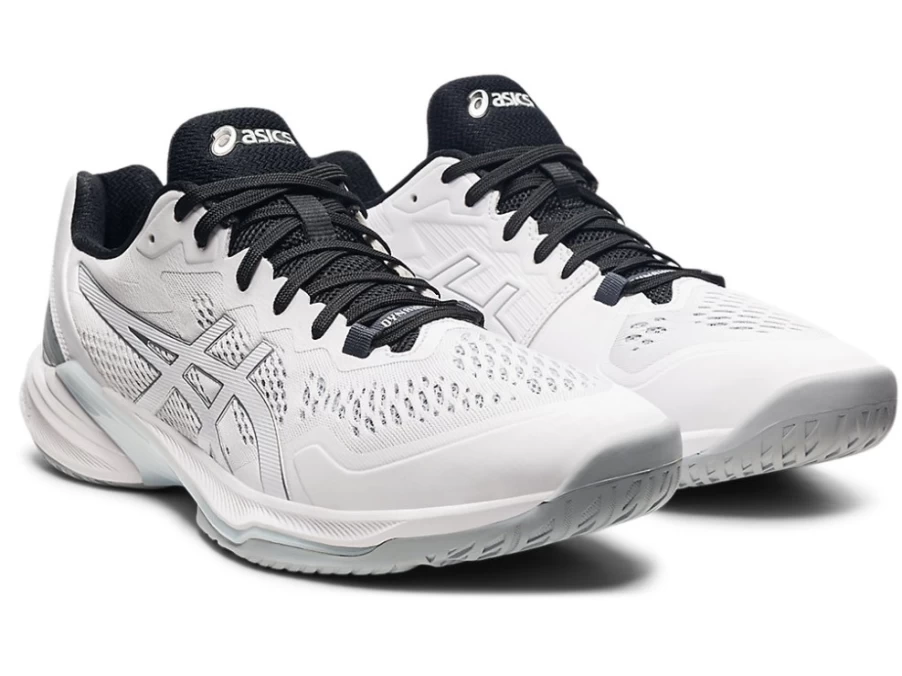 ASICS Men's Sky Elite FF 2 Volleyball Shoes - White/Pure Silver