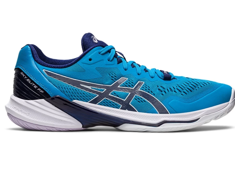 ASICS Men's Sky Elite FF 2 Volleyball Shoes - Island Blue/Indigo Blue