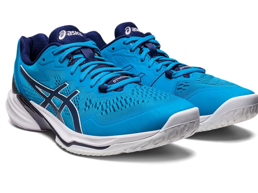 ASICS Men's Sky Elite FF 2 Volleyball Shoes - Island Blue/Indigo Blue
