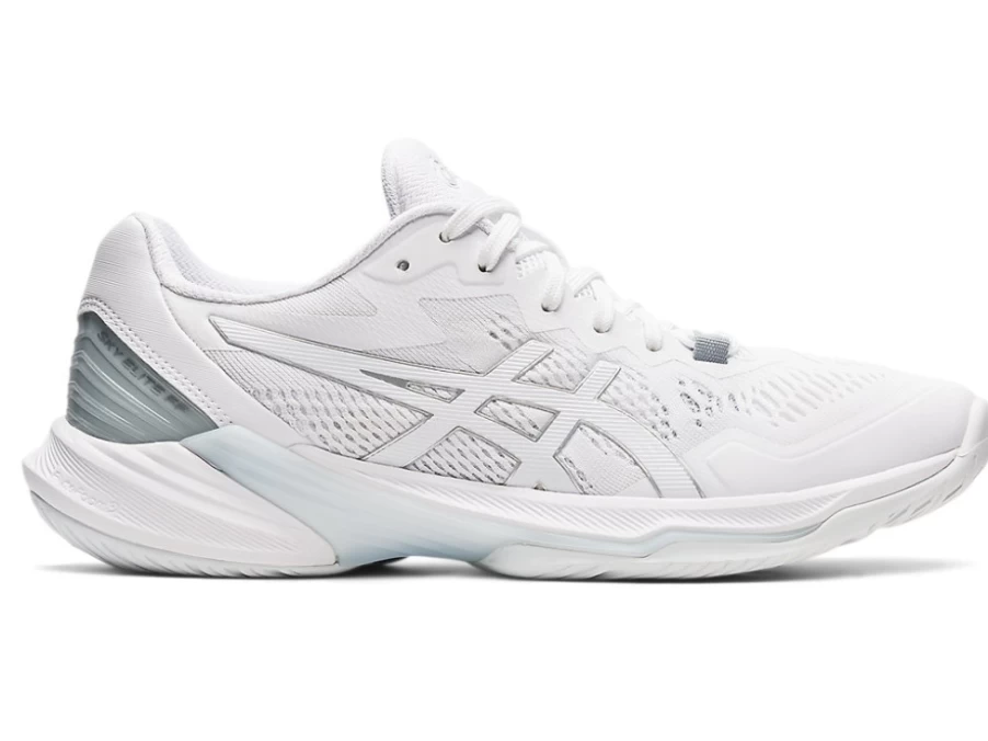 ASICS Women's SKY ELITE FF 2 Volleyball Shoes in White/White - Lightweight & Supportive
