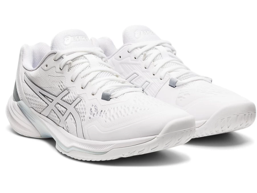 ASICS Women's SKY ELITE FF 2 Volleyball Shoes in White/White - Lightweight & Supportive
