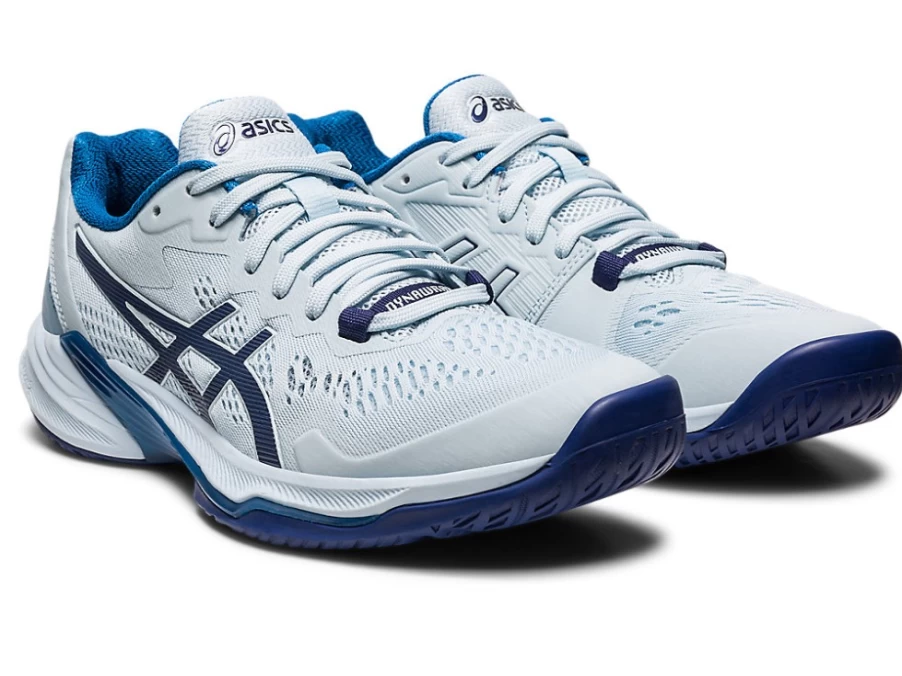 ASICS Women's Sky Elite FF 2 Volleyball Shoes in Sky/Indigo Blue – Lightweight Performance Court Sneakers