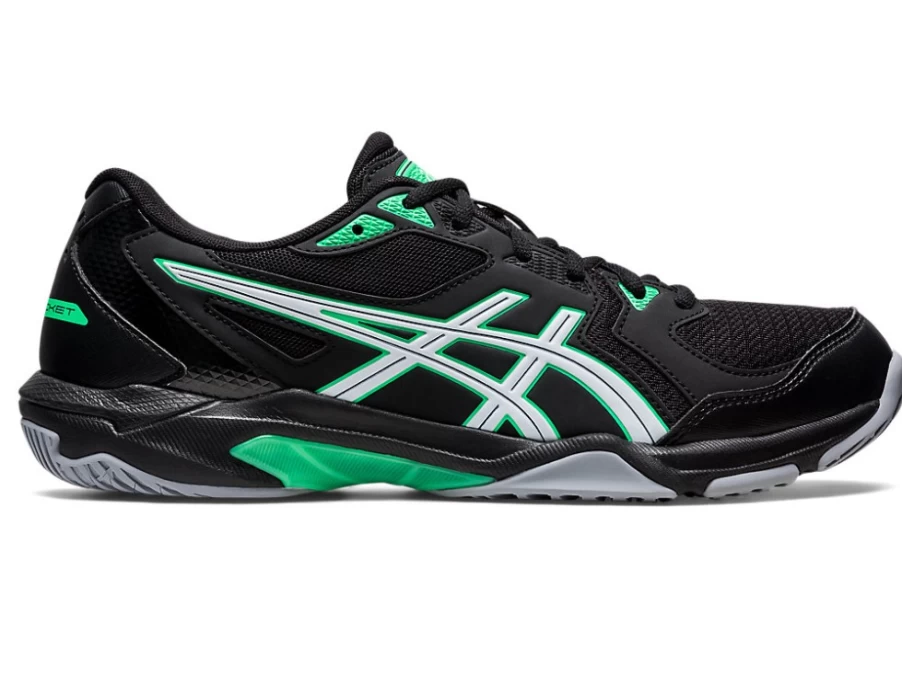 ASICS GEL-ROCKET 10 Men's Volleyball Shoes - Black/New Leaf