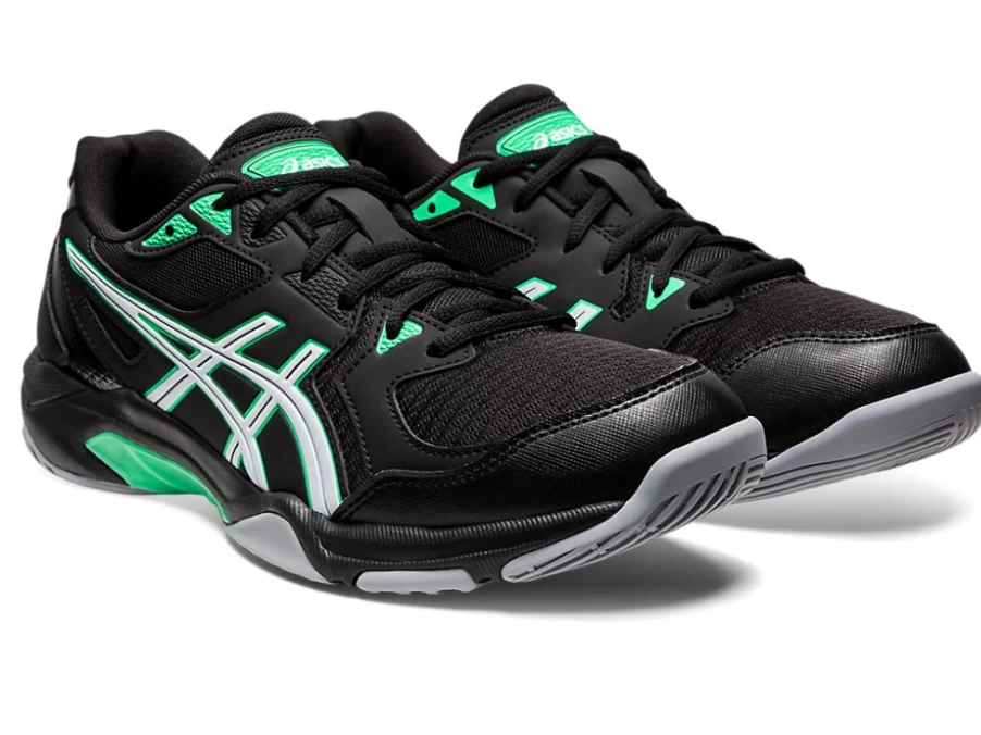 ASICS GEL-ROCKET 10 Men's Volleyball Shoes - Black/New Leaf