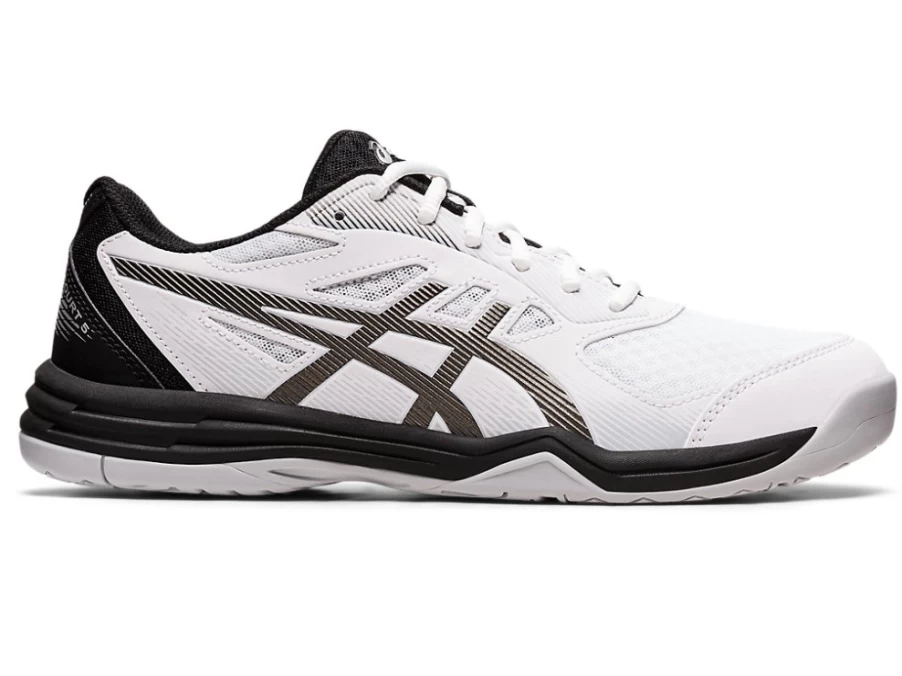 ASICS UPCOURT 5 Men's Tennis Shoes - White/Gunmetal