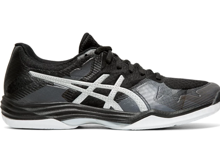 ASICS GEL-TACTIC 2 Women's Volleyball Shoes - Black/Silver - Indoor Court Sports