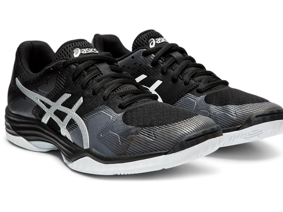 ASICS GEL-TACTIC 2 Women's Volleyball Shoes - Black/Silver - Indoor Court Sports