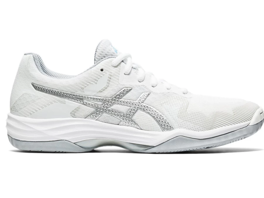 ASICS Women's GEL-TACTIC 2 Volleyball Shoes in White/Aquarium