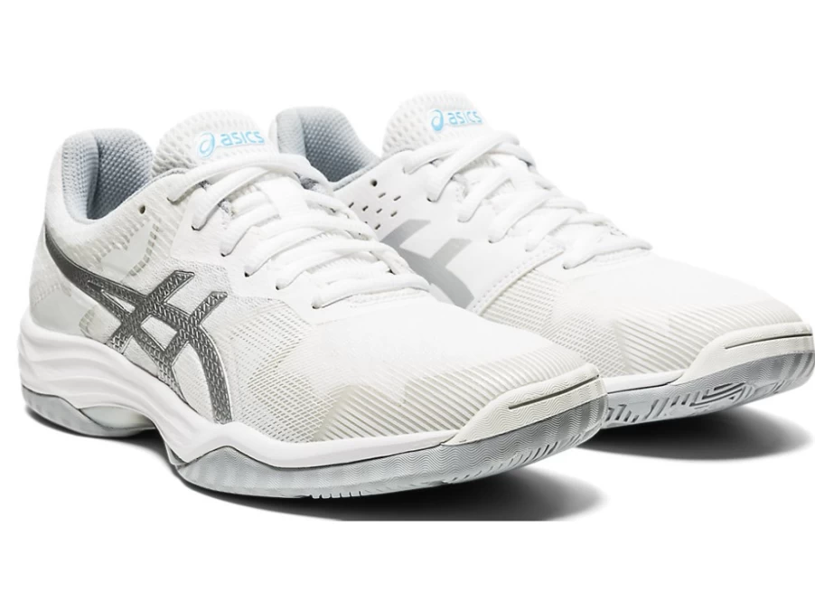 ASICS Women's GEL-TACTIC 2 Volleyball Shoes in White/Aquarium