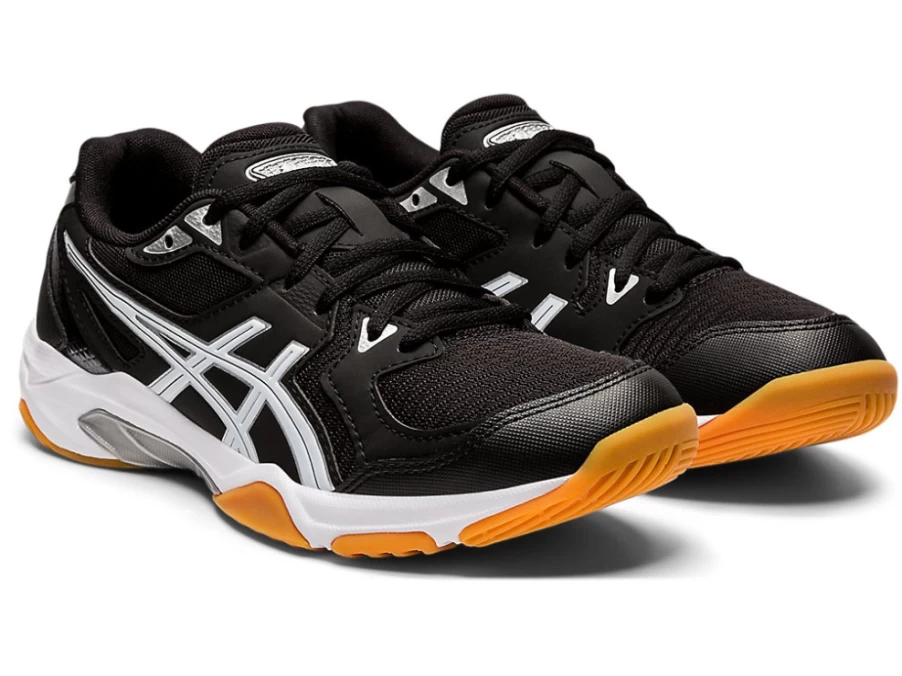 ASICS Women's GEL-ROCKET 10 Volleyball Shoes in Black/Black - Stability & Cushioning for Court Sports
