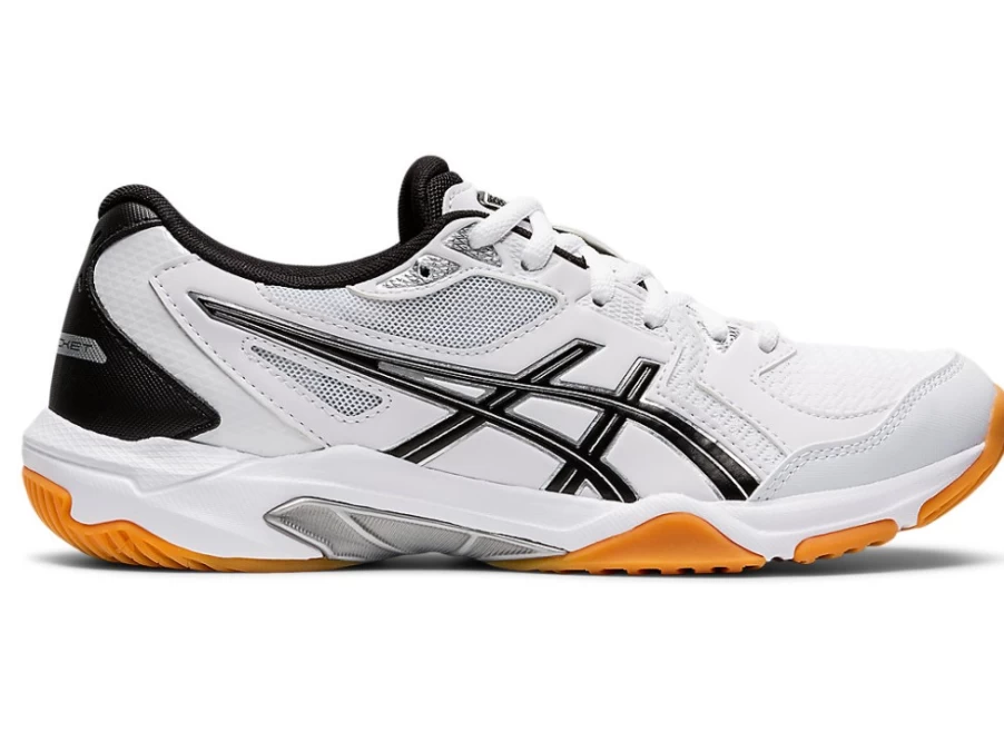 ASICS Women's GEL-ROCKET 10 Volleyball Shoes - White/Black