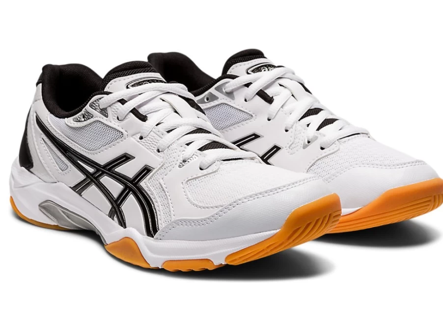 ASICS Women's GEL-ROCKET 10 Volleyball Shoes - White/Black
