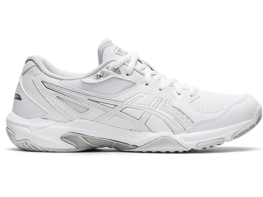 ASICS Women's GEL-ROCKET 10 Volleyball Shoes - White/White