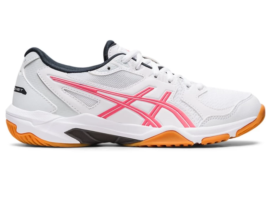 ASICS GEL-ROCKET 10 Women's Volleyball Shoes - White/Pink Cameo