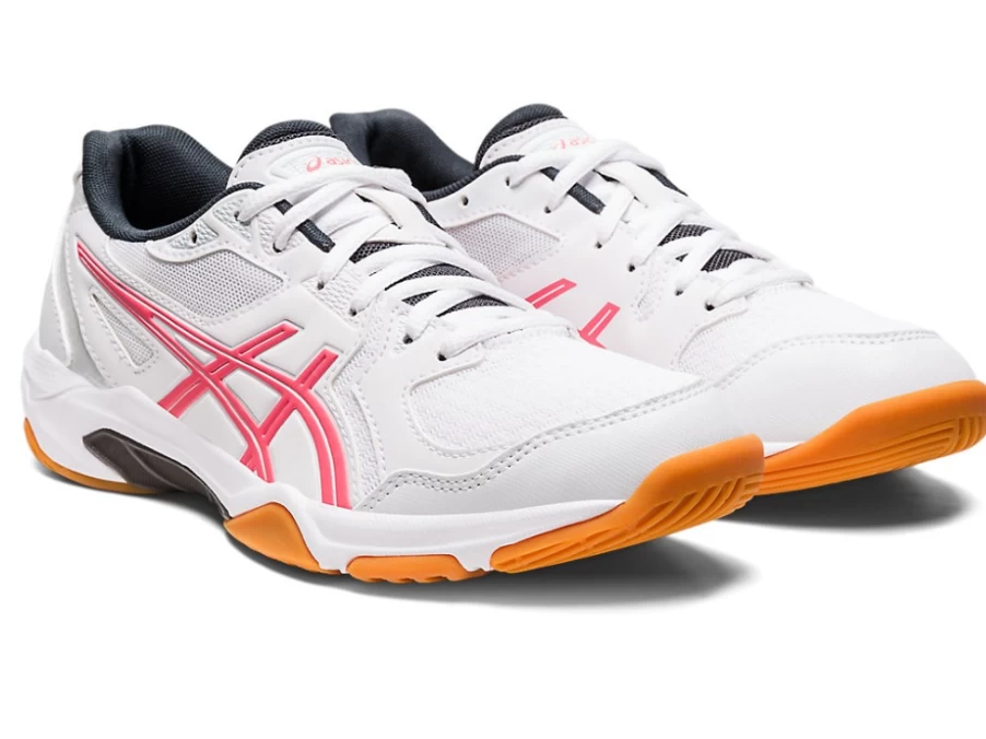 ASICS GEL-ROCKET 10 Women's Volleyball Shoes - White/Pink Cameo