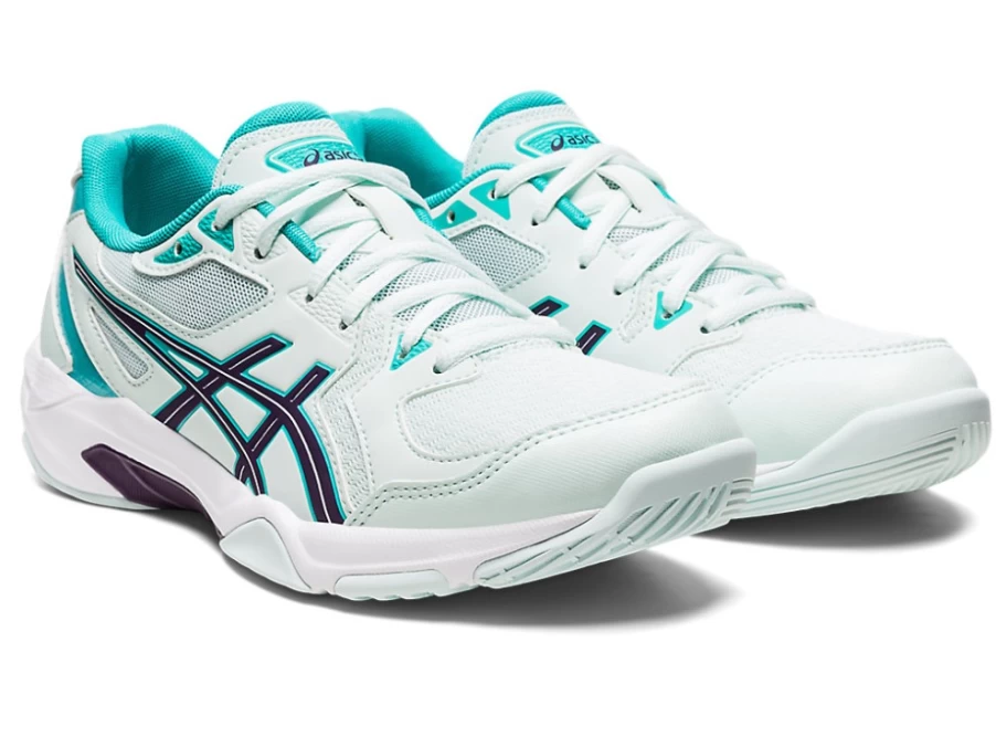 ASICS Women's GEL-ROCKET 10 Volleyball Shoes in Soothing Sea/Night Shade - Lightweight Support for Court Performance