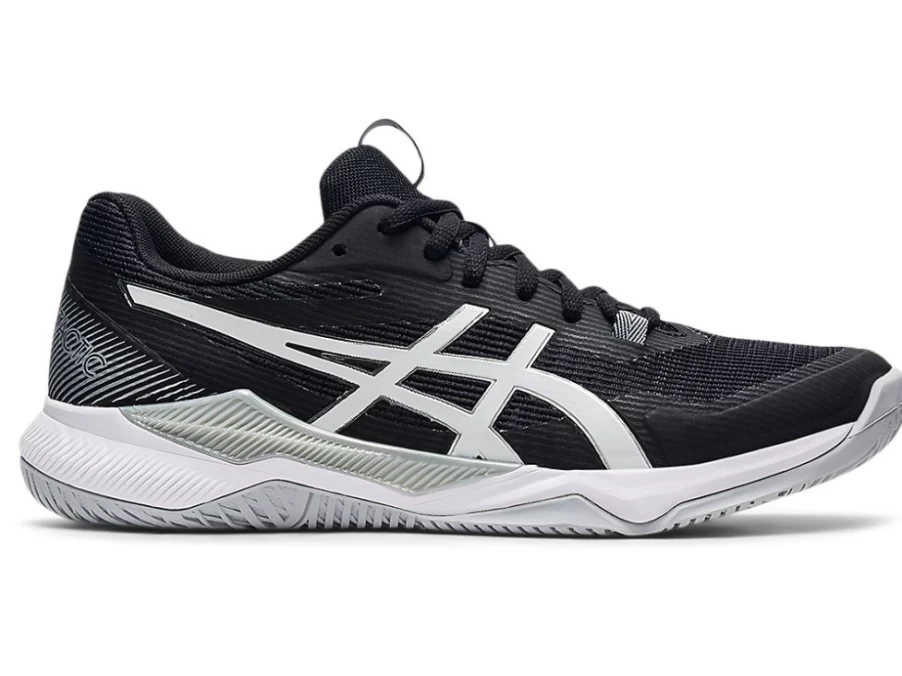ASICS GEL-TACTIC Women's Volleyball Shoes - Black/White | Indoor Court Sneakers for Women