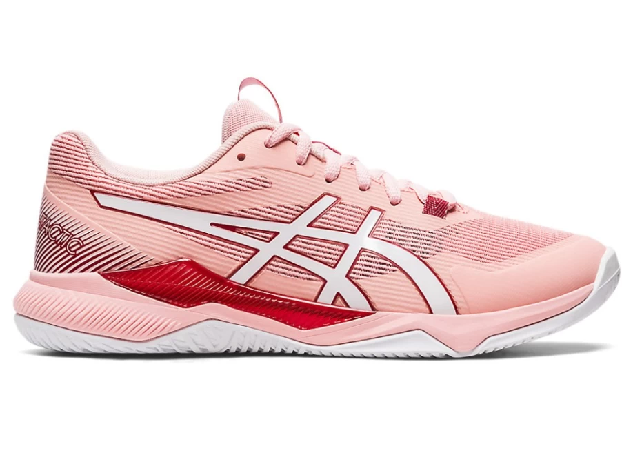 ASICS GEL-TACTIC Women's Shoes in Frosted Rose/White | Lightweight Comfort & Support