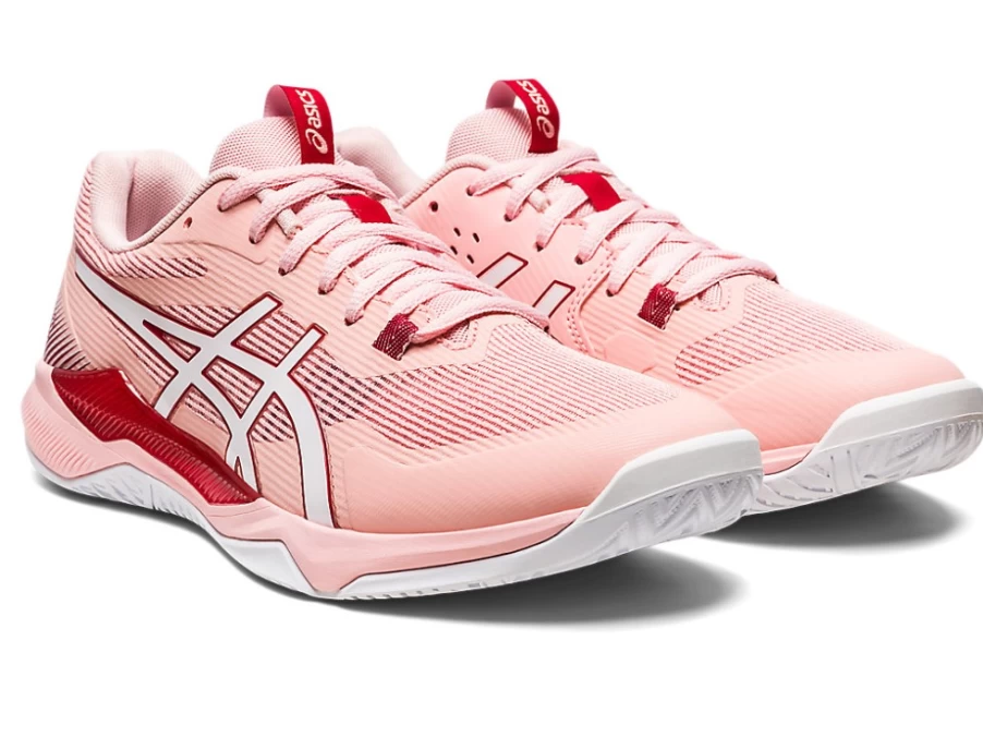 ASICS GEL-TACTIC Women's Shoes in Frosted Rose/White | Lightweight Comfort & Support
